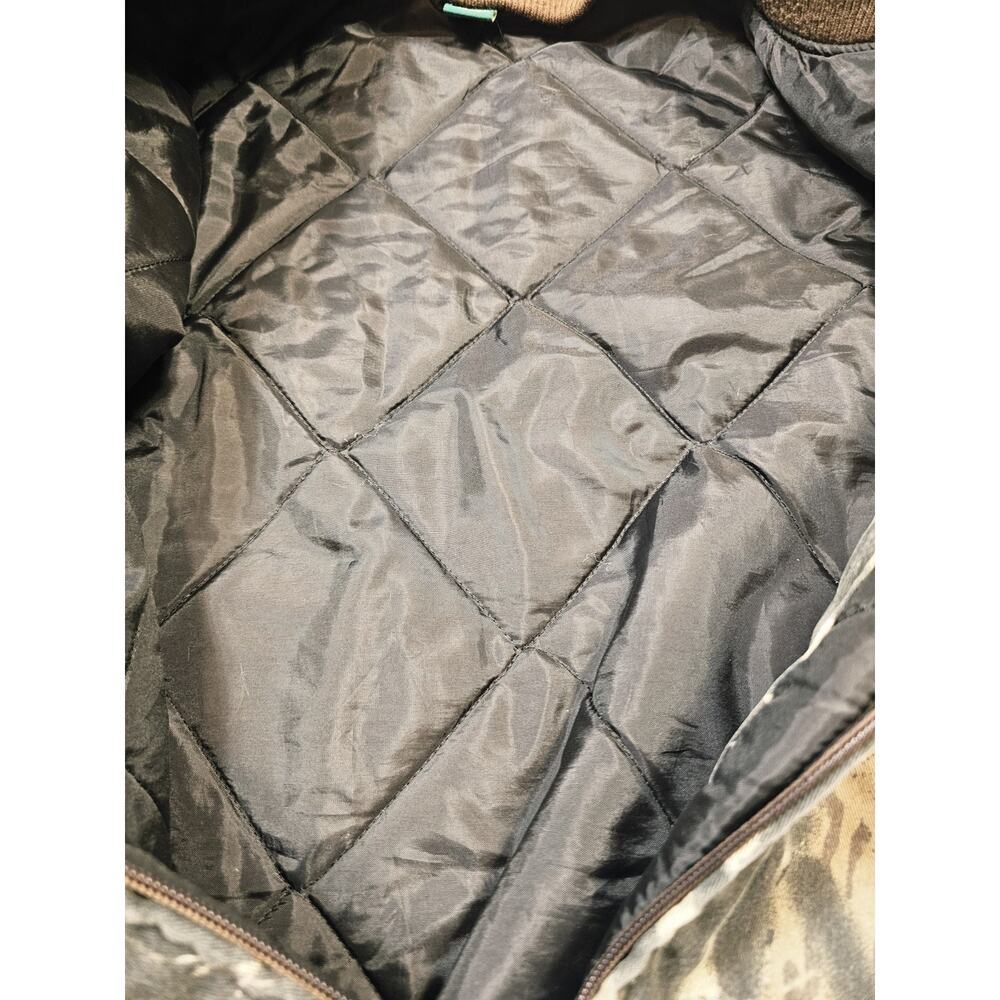 Vintage Gander Mountain Mossy Oak Camo Jasket Mens Sz 3XLT Tall Bomber Hunting - Picture 7 of 8